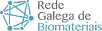 Logotipo Rede Galega de Biomateriais